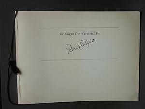 Catalogue Des Verreries De René Lalique