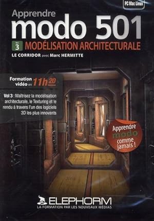 apprendre Modo 501 t.3 ; modélisation architecturale