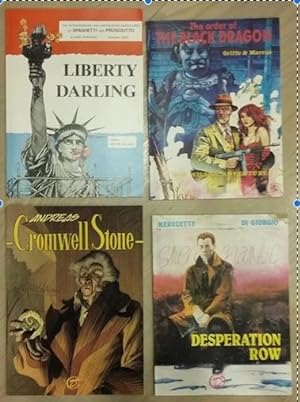 Set of 4 European Graphic Novels in English - Spaghetti and Prosciutto - LIBERTY DARLING, Bob Wil...