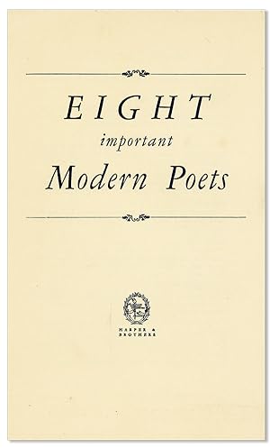 Eight Important Modern Poets