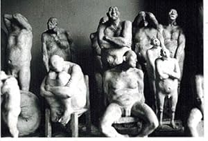 Photograph of the sculptures by Armando Romero.