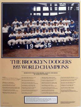 The Brooklyn Dodgers, 1955 World Champions.