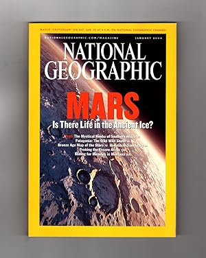 National Geographic Magazine / January, 2004. Mars - Life in the Ancient Ice ?; Mystical Himba; P...