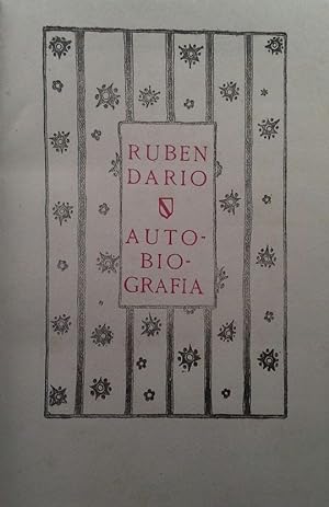 AUTOBIOGRAFIA DE RUBEN DARIO