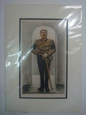 The Maharajah of Cuch Bahar Original Lithograph