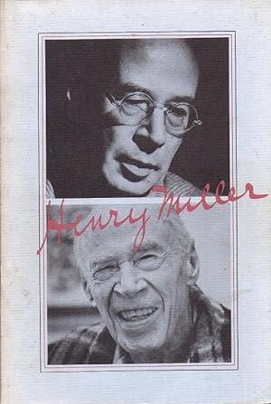 A Descriptive Catalogue of the Dr. James O'Roark Collection of the Works of Henry Miller