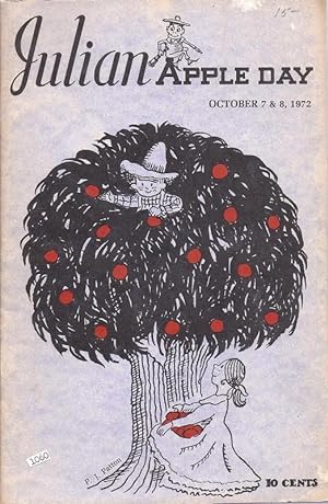 Julian Apple Day October 7 & 8 1972, Program.