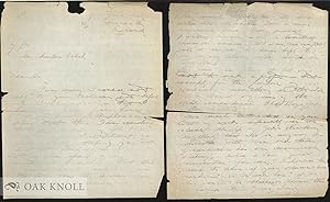 TWO ONE PAGE CARBON COPIES OF LETTERS TO HAROLD SIMPSON OF ENGLAND