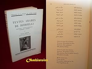 Textes arabes de Djidjelli - introduction , textes et transcription, traduction, glossaire