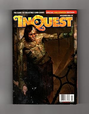 Inquest Magazine, November, 1996. Issue 19. Special Halloween Edition, Gerald Brom Cover. Guide t...