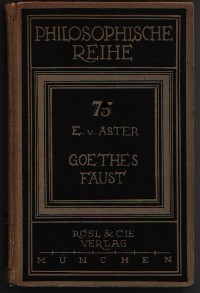 Goethes Faust Philosophische Reihe 75. Band