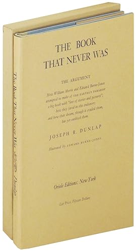 The Book That Never Was. The Argument: How William Morris and Edward Burne-Jones attempted to mak...