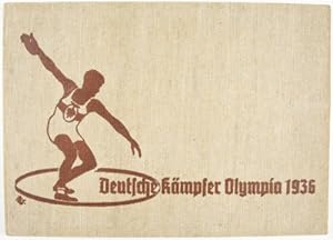 Deutsche Kämpfer für Olympia 1936