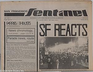 San Francisco Sentinel: vol. 4, #13, June 17, 1977; SF Reacts