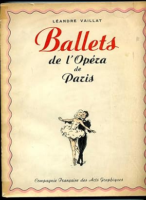 BALLETS DE LOPÉRA DE PARIS. Illustrations de L. Caplain.