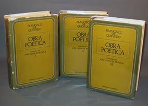 Obra Poética : Edición de José Manuel Blecua (Tres Volúmenes / Three Volume Set)