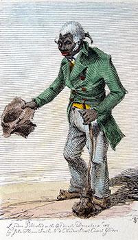 Charles M'Gee, a notorious black man,f rom Etchings of Remarkable Beggars, Itinerant Traders, and...