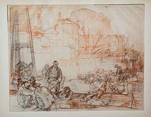 Study for the etching Old Hammersmith, London, (Gaunt,128)