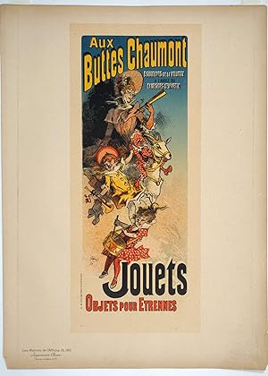 Affiche, "Aux Buttes Chaumont, Jouets Objets Pour Etrennes", Les Maitres de l'Affiche Pl. 185