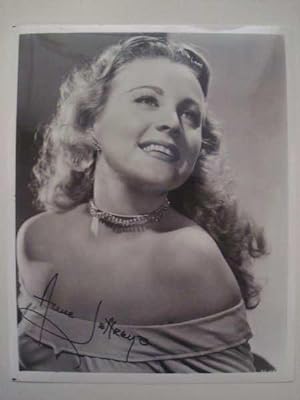 Anne Jeffreys, Original Hand-Signed Photograph