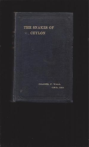 Ophidia Taprobanica or The Snakes Of Ceylon (1921)