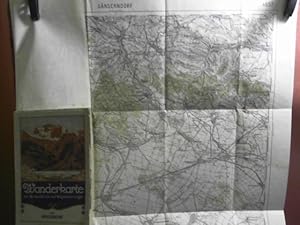 Wanderkarte Nr. 4657: Gänserndorf. Mit Waldaufdruck und Wegmarkierungen. Maßstab 1:75.000. Stand ...