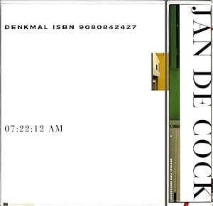 Jan De Cock: Denkmal ISBN 9080842427