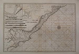 A Geohydrographic Draught of the Northern Circars or Maritime Provinces on the Coasts of Golconda...