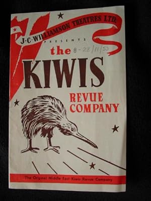 J. C. Williamson Theatres Ltd. Presents the Kiwis Revue Company. The Original Middle East Kiwis R...