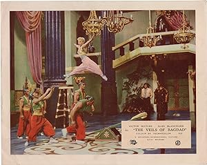 The Veils of Bagdad (Collection of 7 British front-of-house cards from the 1953 film)