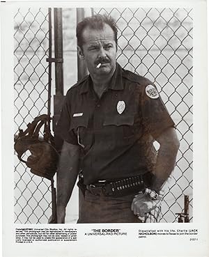 The Border (Original photograph of Jack Nicholson from the 1982 film)