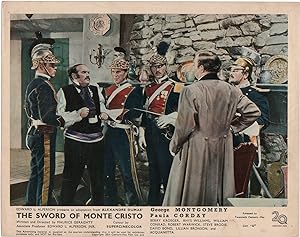 The Sword of Monte Cristo (Original British front-of-house card from the 1951 film)