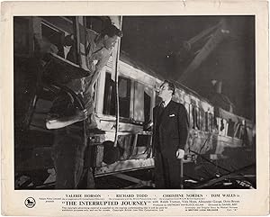 The Interrupted Journey (Original British front-of-house card from the 1949 film)