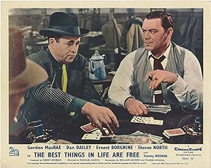 The Best Things in Life Are Free (Five British front-of-house cards from the 1956 film)