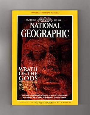 The National Geographic Magazine with Double Map Supplement, 'Australia Under Siege' and Map of A...