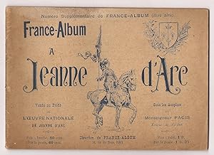 France-Album - numéro supplémentaire de FRANCE-ALBUM (Hors-série) à JEANNE d'ARC