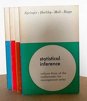 Mathematics for Management Series Volume III Statistical Inference.