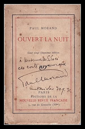 Ouvert la Nuit - Firmado