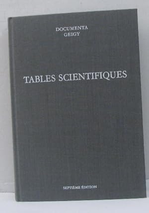 Tables scientifiques documenta geigy