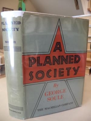 A Planned Society [first printing review copy]