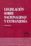 LEGISLACION SOBRE NACIONALIDAD Y EXTRANJERIA