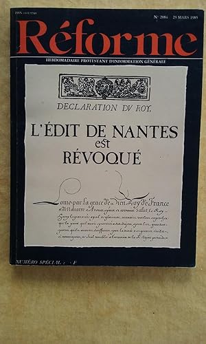 L'Edit de Nantes est révoqué
