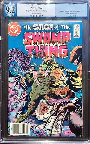 The SAGA of THE SWAMP THING No. 22 (Canadian 95 Cent Newsstand Variant - March 1984) PGX (Like CG...