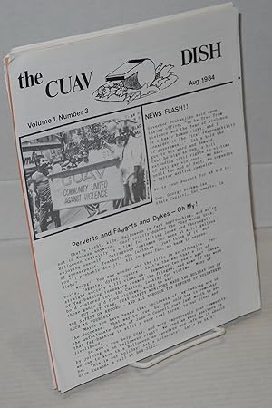 The CUAV Dish: a newsletter for the friends of Community United Against Violence; vol. 1 #3 - vol...