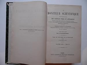 Le Moniteur Scientifique, Tome 19e De La Collection Formant L'année 1877