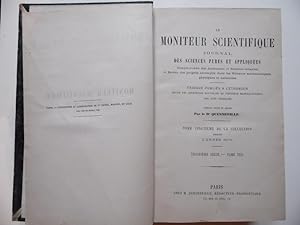 Le Moniteur Scientifique, Tome 20e De La Collection Formant L'année 1878