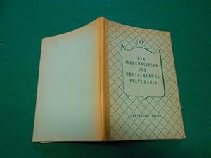 ERP. Der Marshallplan und Deutschlands Platz darin. Herausgegeben von ECA Mission für Westdeutsch...