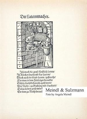 Faksimiledruck aus Jost Amman "Stände und Handwerker" aus dem Jahr 1896 (nach der Originalausgabe...