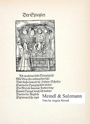 Faksimiledruck aus Jost Amman "Stände und Handwerker" aus dem Jahr 1896 (nach der Originalausgabe...