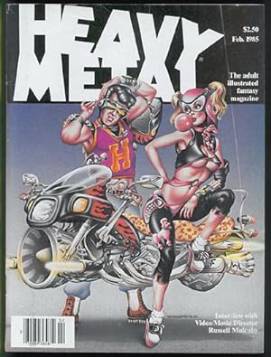 HEAVY METAL Feb 1985: The Adult Illustrated Fantasy Magazine from the People Who Bring You the Na...
